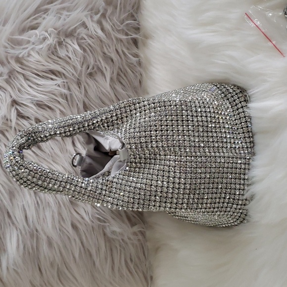 Rhinestone Bucket Bag - Picture 2 of 5